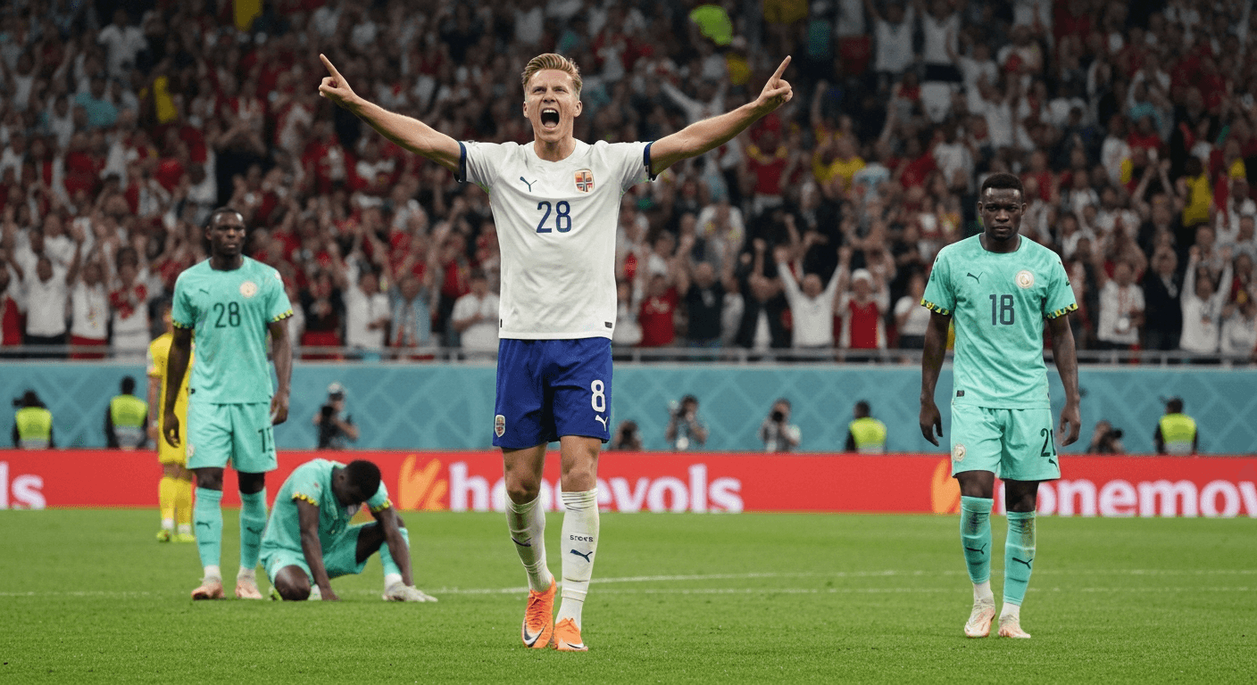 Norway vs Senegal match report