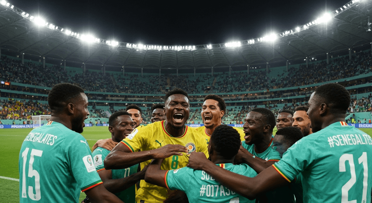 Senegal vs Iraq match report