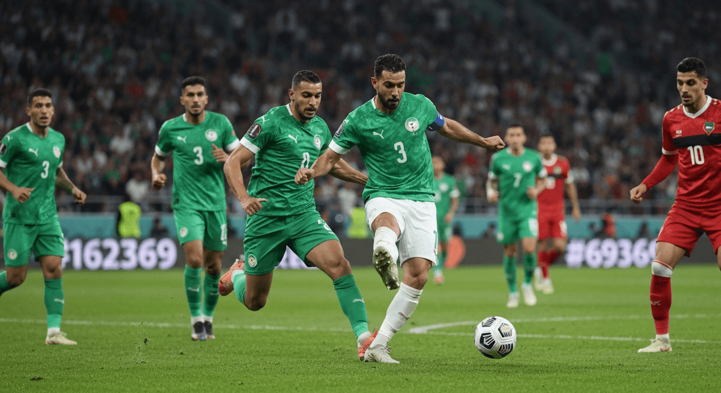 Jordan vs Algeria match report