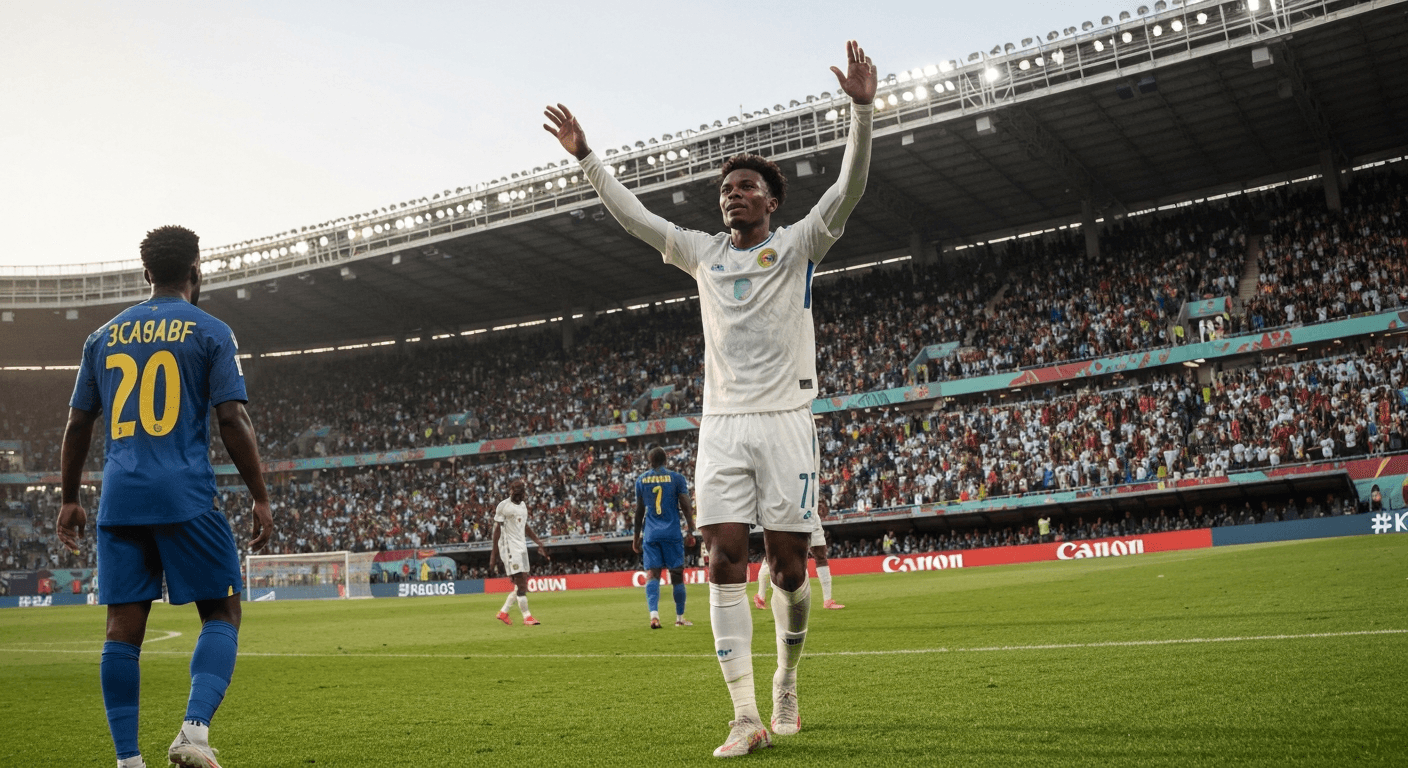 Colombia vs Congo DR match report