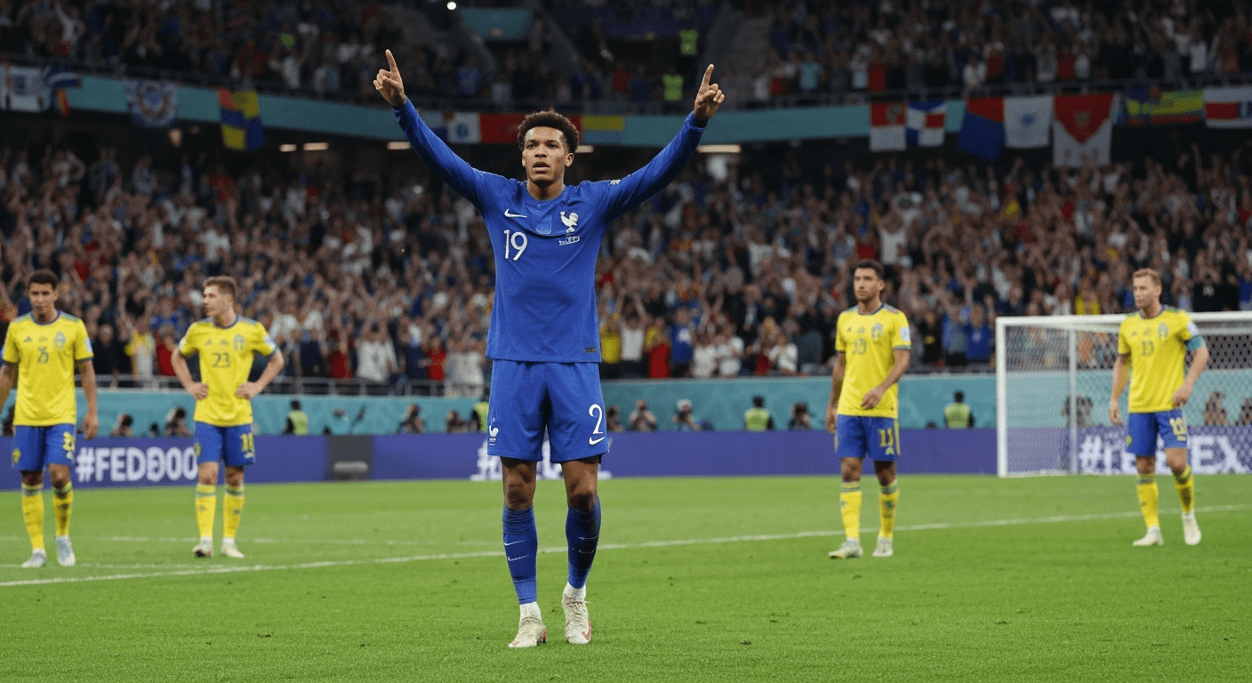 France vs Sweden match report