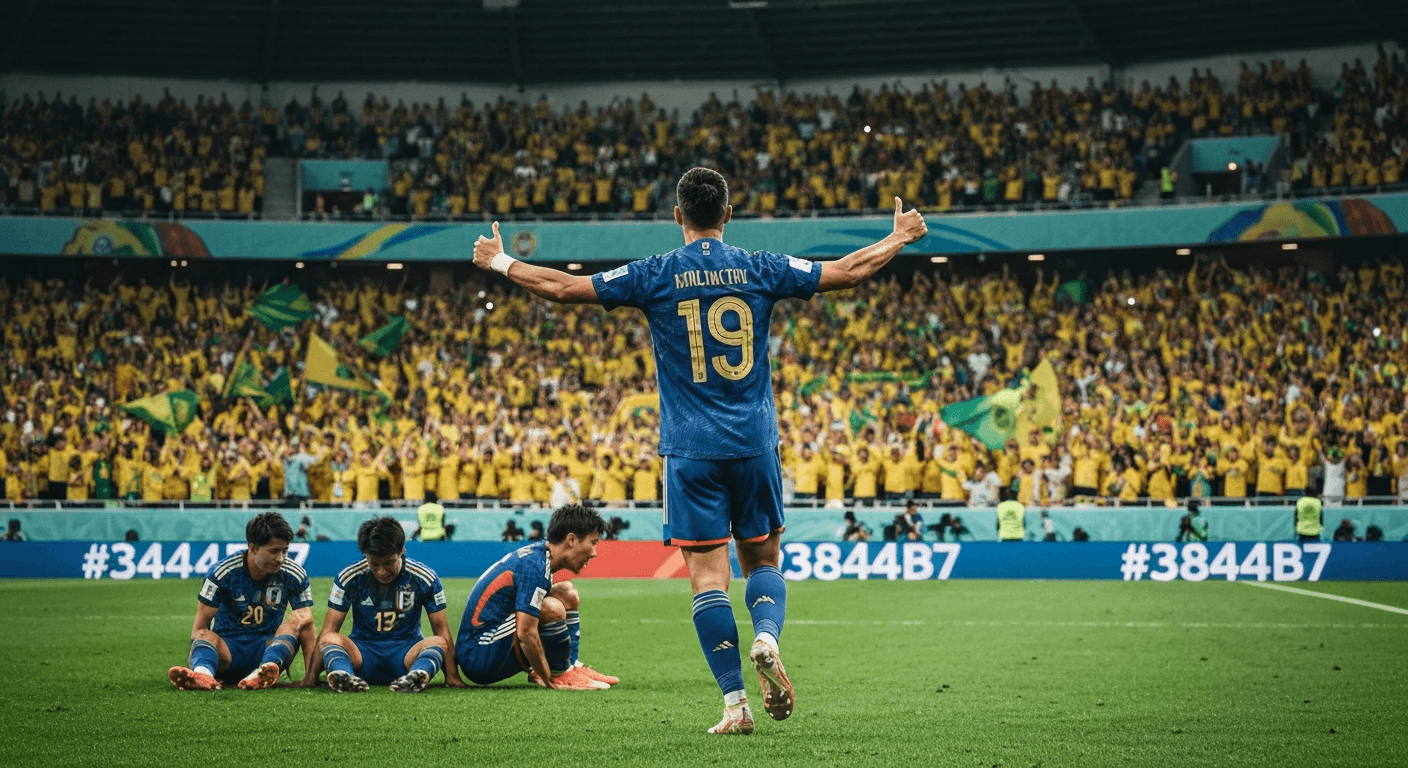 Brazil vs Japan match report