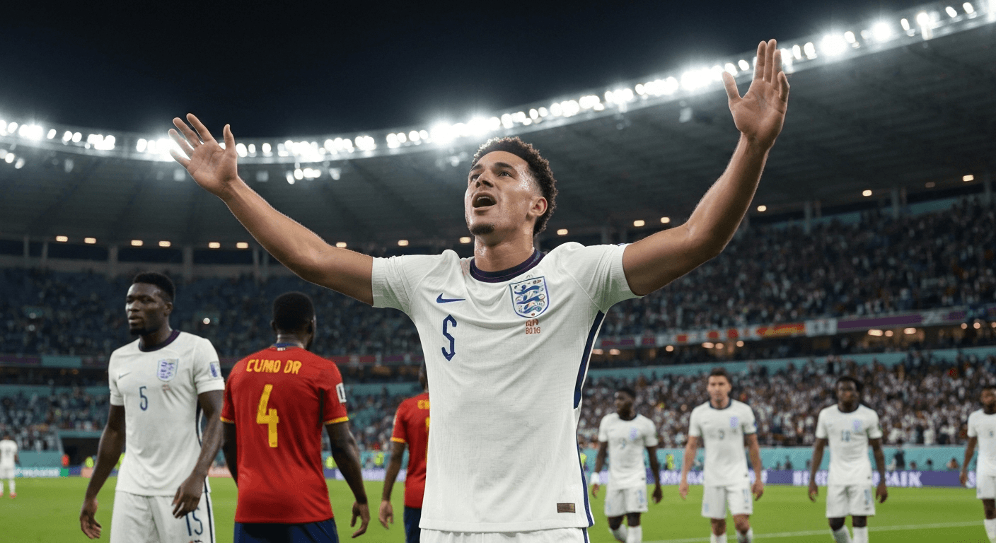 England vs Congo DR match report