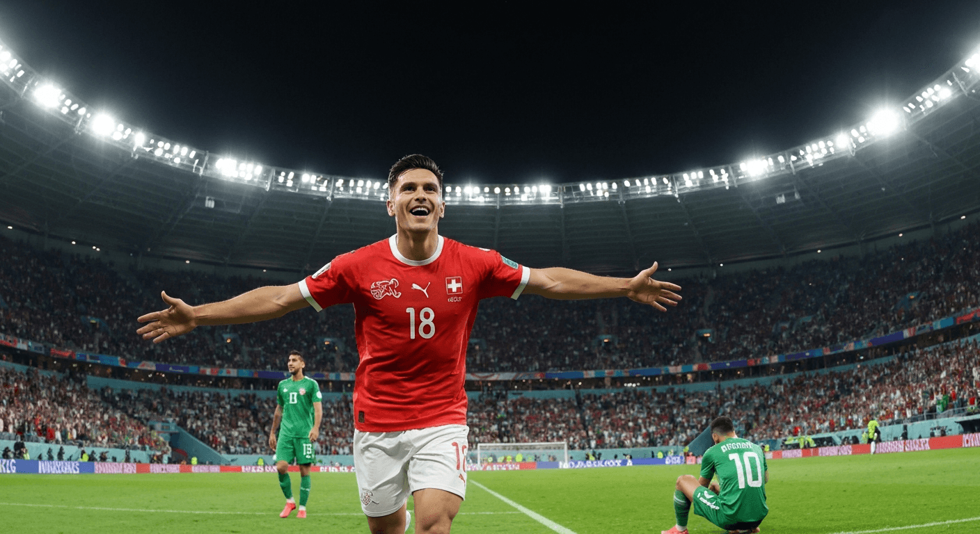 Switzerland vs Algeria match report