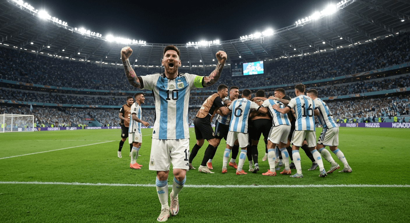 Argentina vs Egypt match report