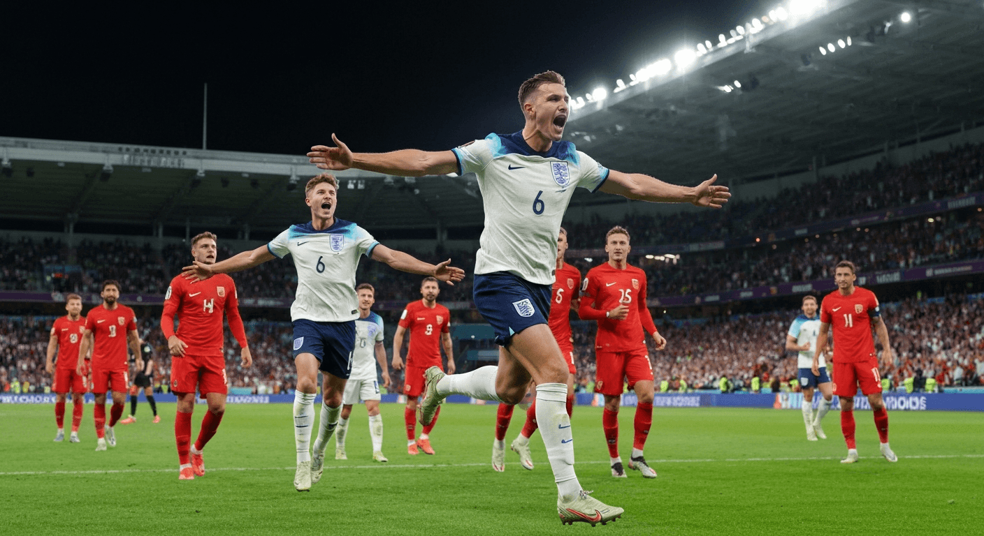 Norway vs England match report