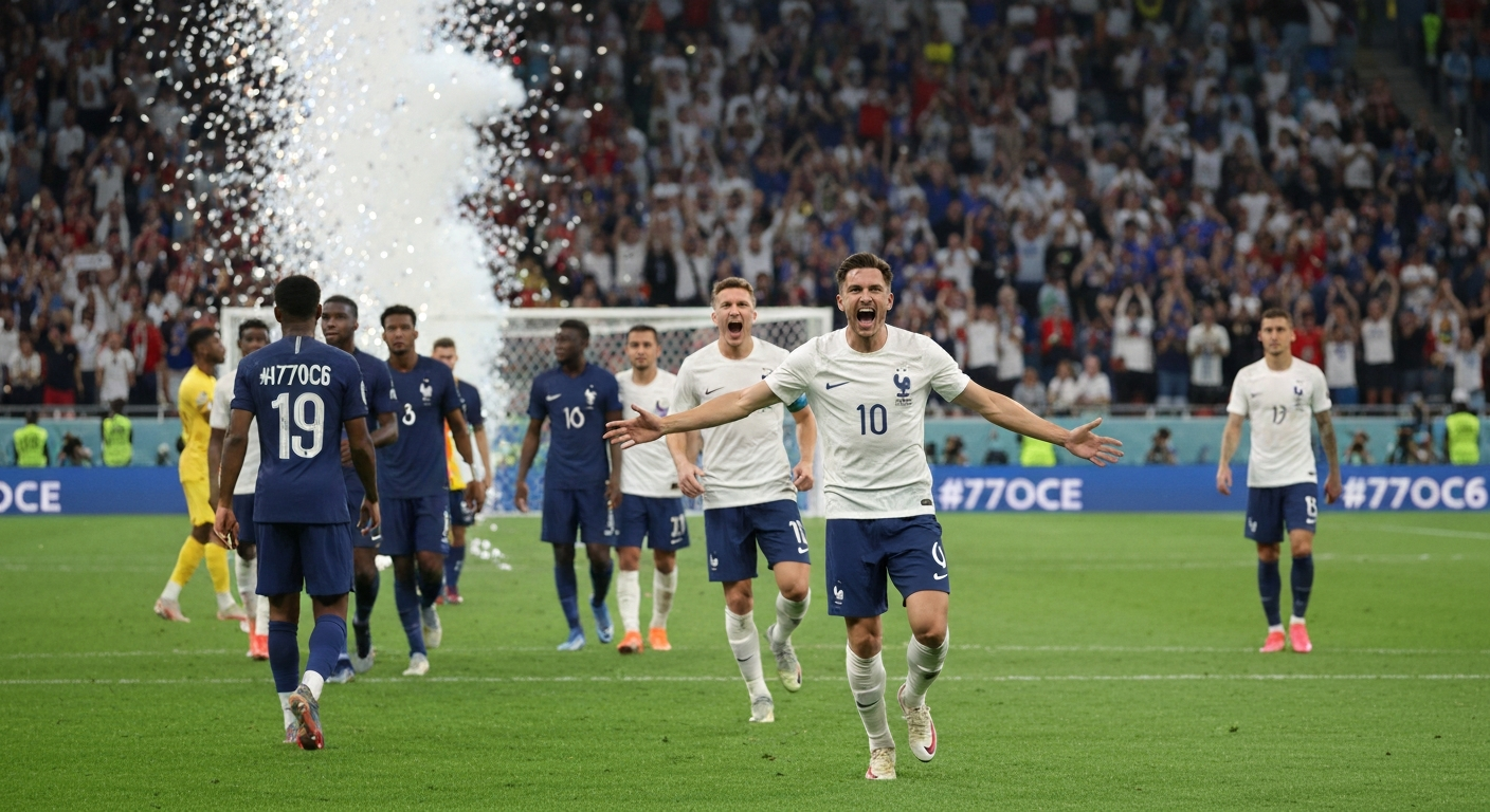 France vs England match report