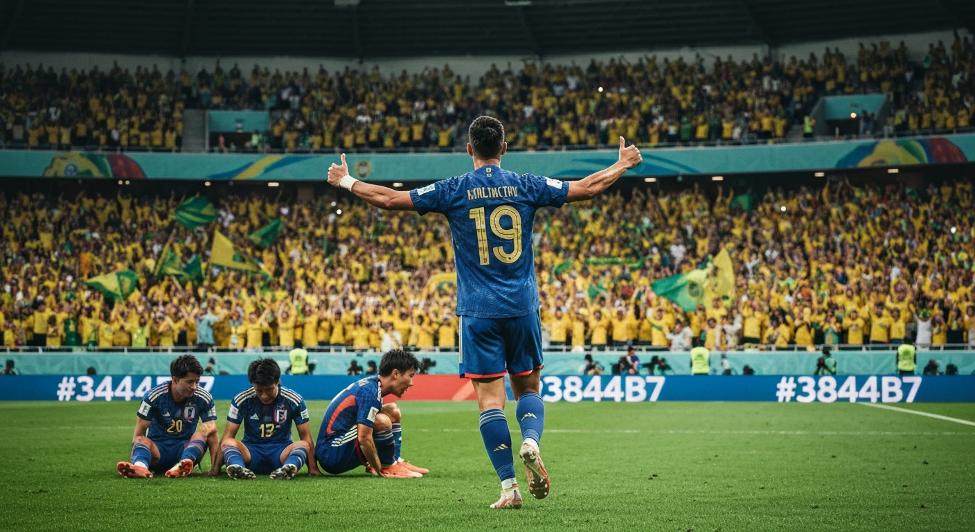 Brazil vs Japan match report