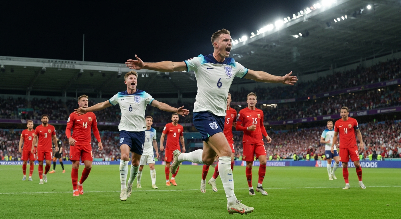Norway vs England match report