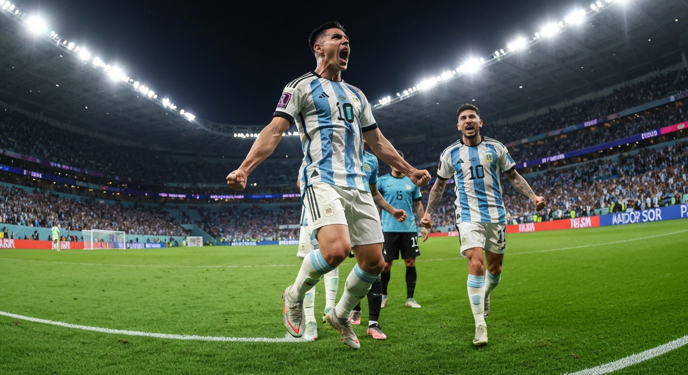 England vs Argentina match report